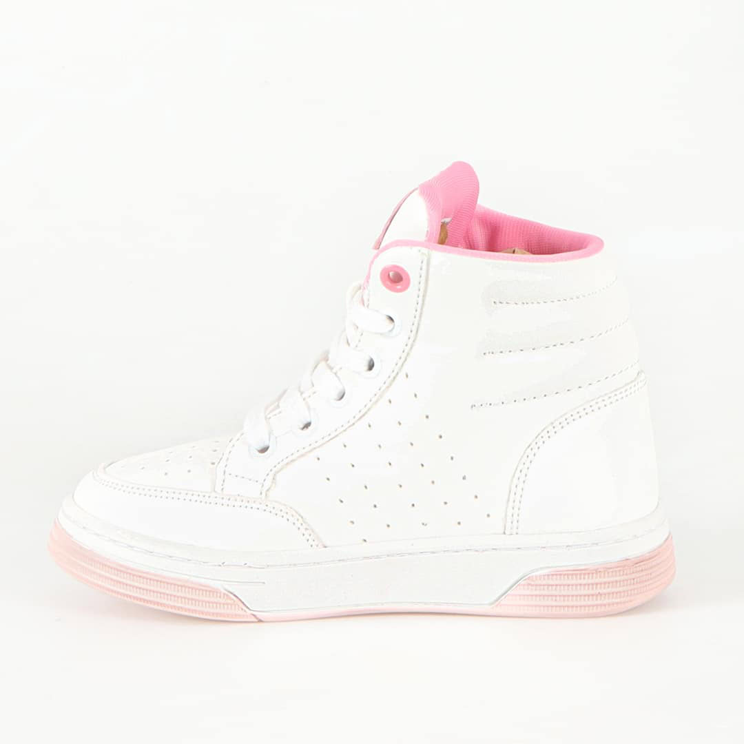 Roy - Baskets enfants en Rose.