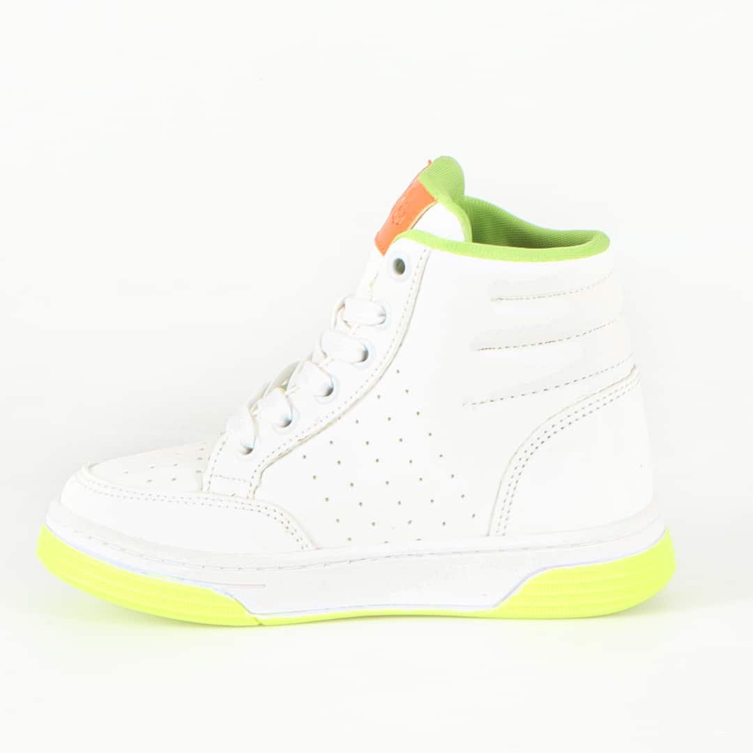 Roy - Baskets Enfants en Vert.