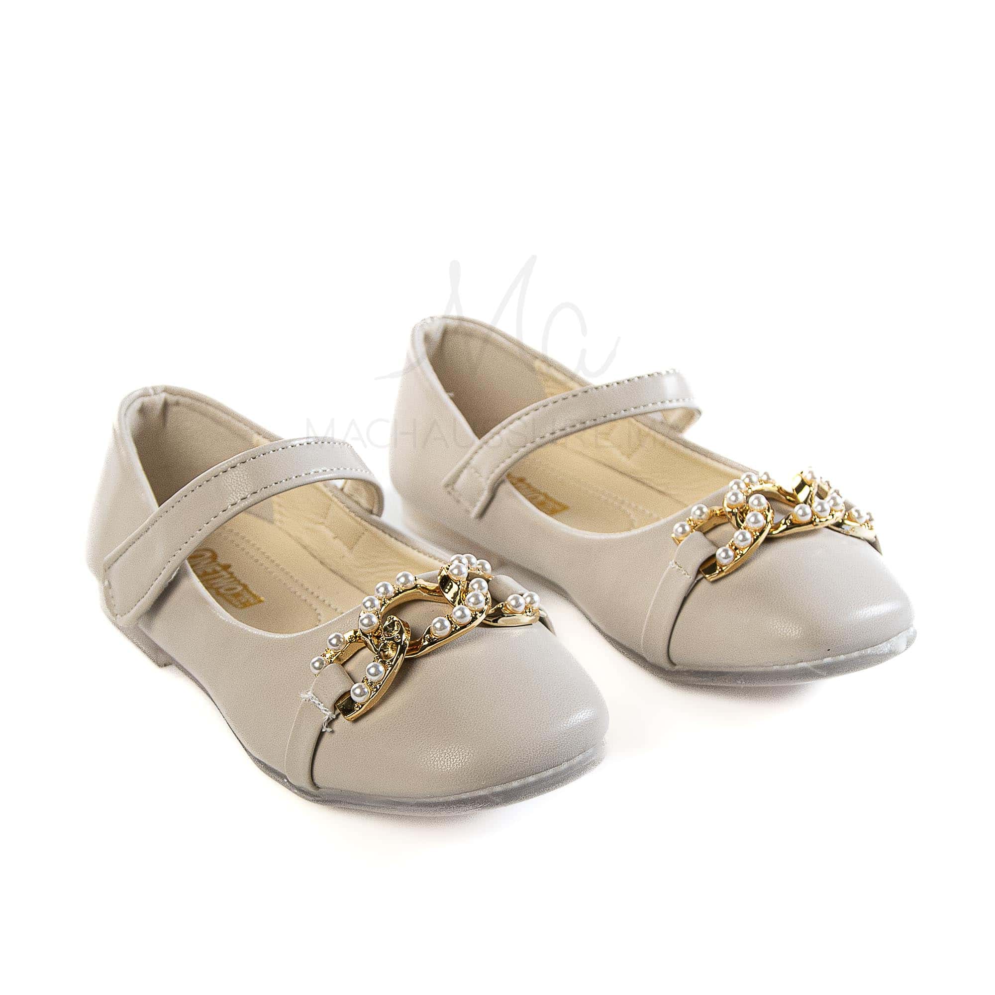 Alvize – Ballerines pour fille en Beige.