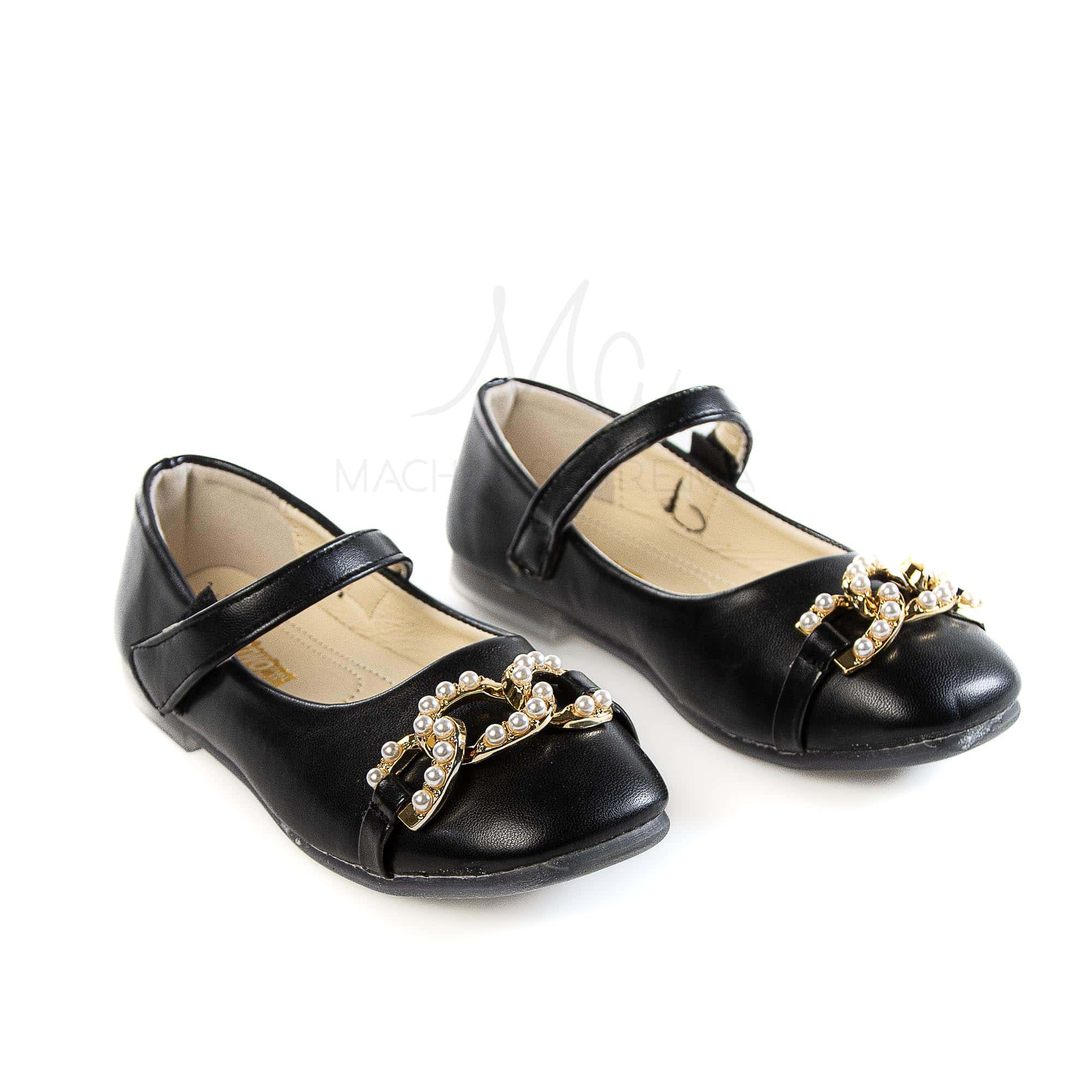 Alvize – Ballerines pour fille en Noir.