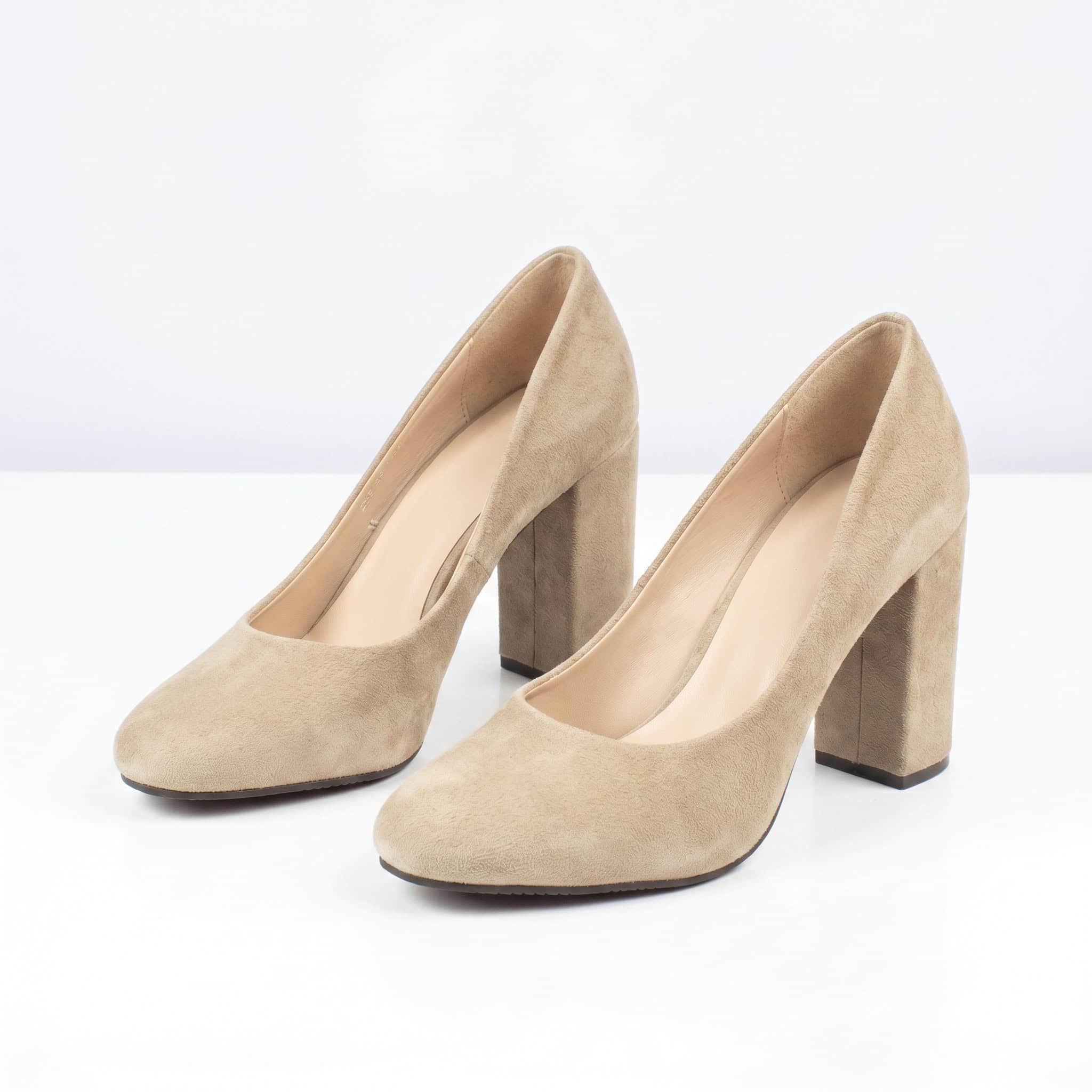 Classy Escarpin à Talon - Beige.