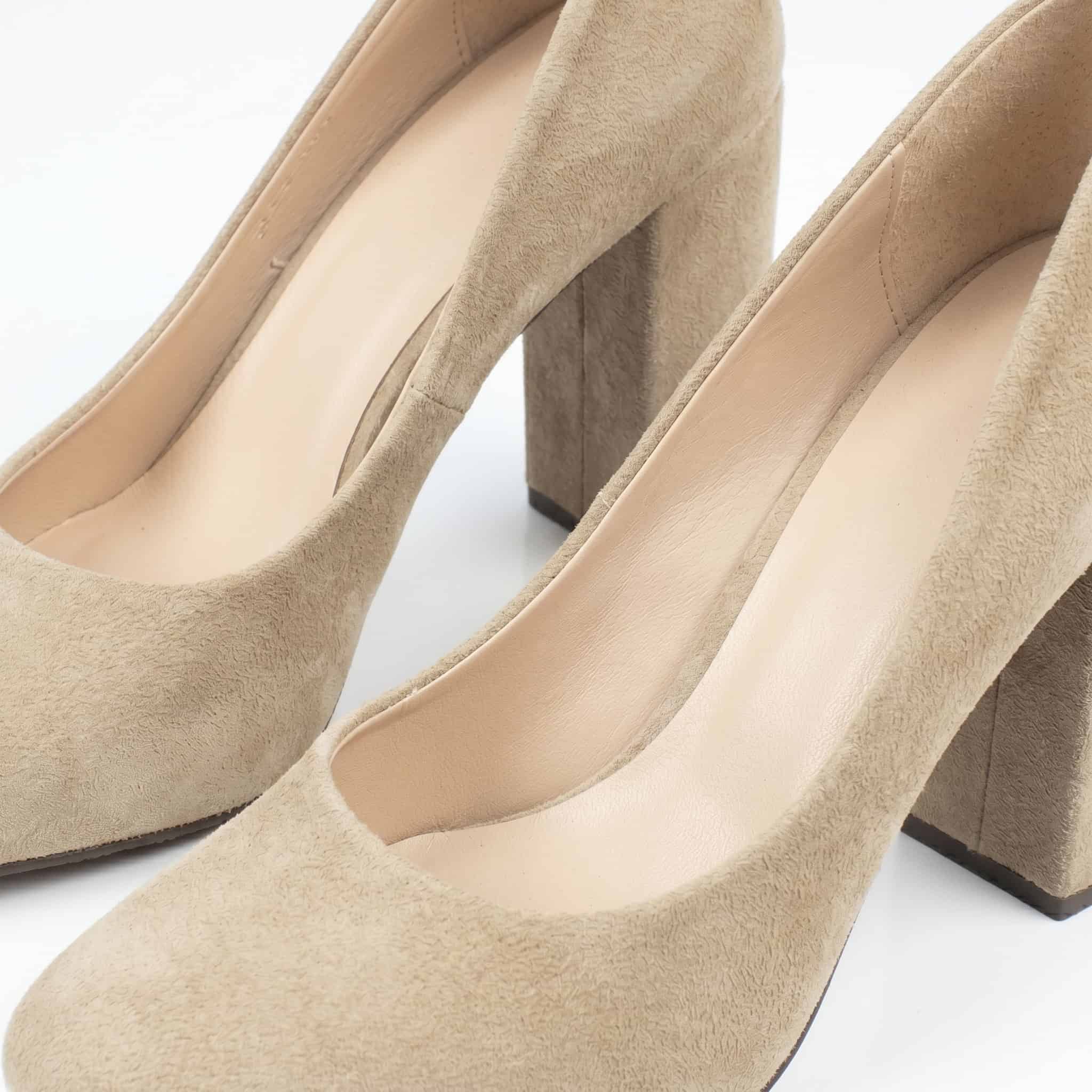 Classy Escarpin à Talon - Beige.