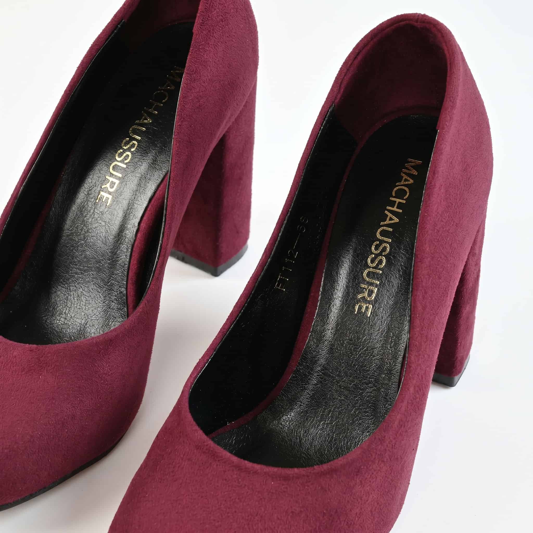 Classy Escarpin à Talon – Bordeau.