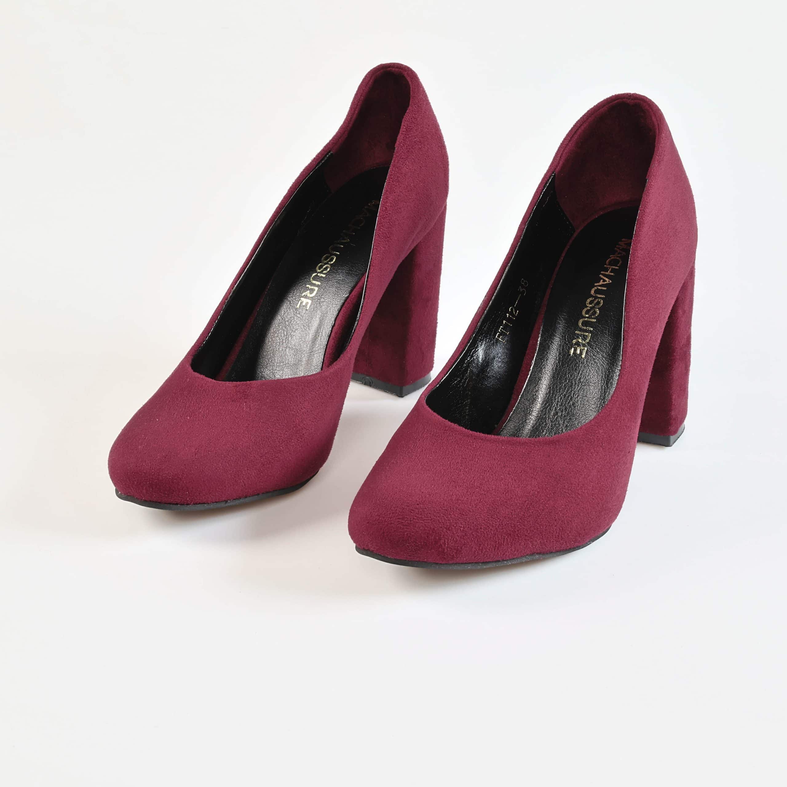 Classy Escarpin à Talon – Bordeau.