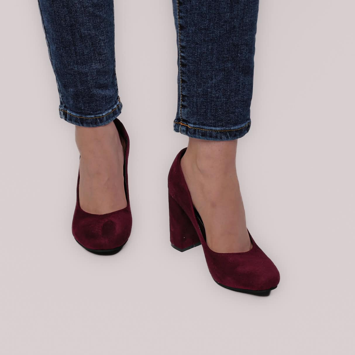 Classy Escarpin à Talon – Bordeau.