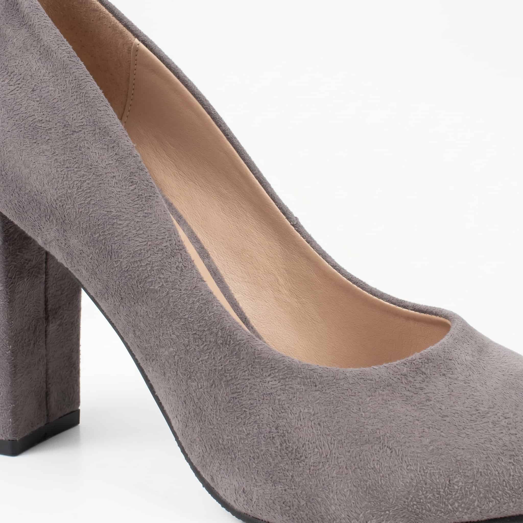 Classy Escarpin à Talon - Gris.