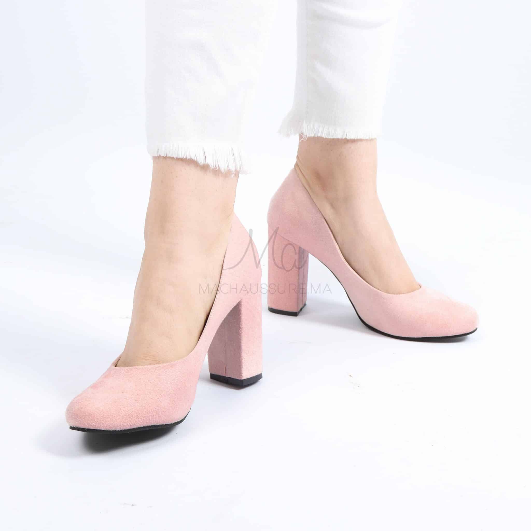Classy Escarpin à Talon - Rose.