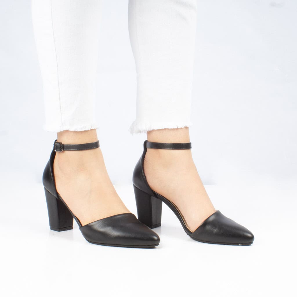 KASY – Escarpins à Talon - Noir.