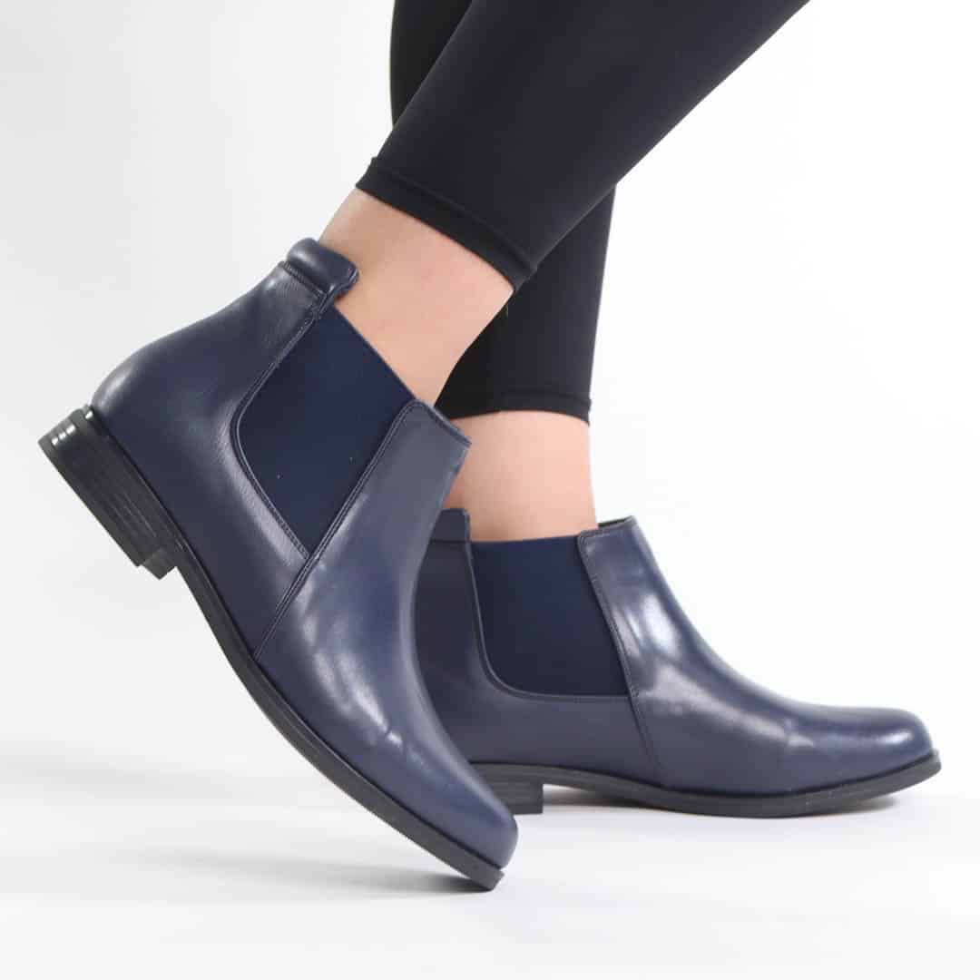 IFNI – Bottines femmes en Bleu.