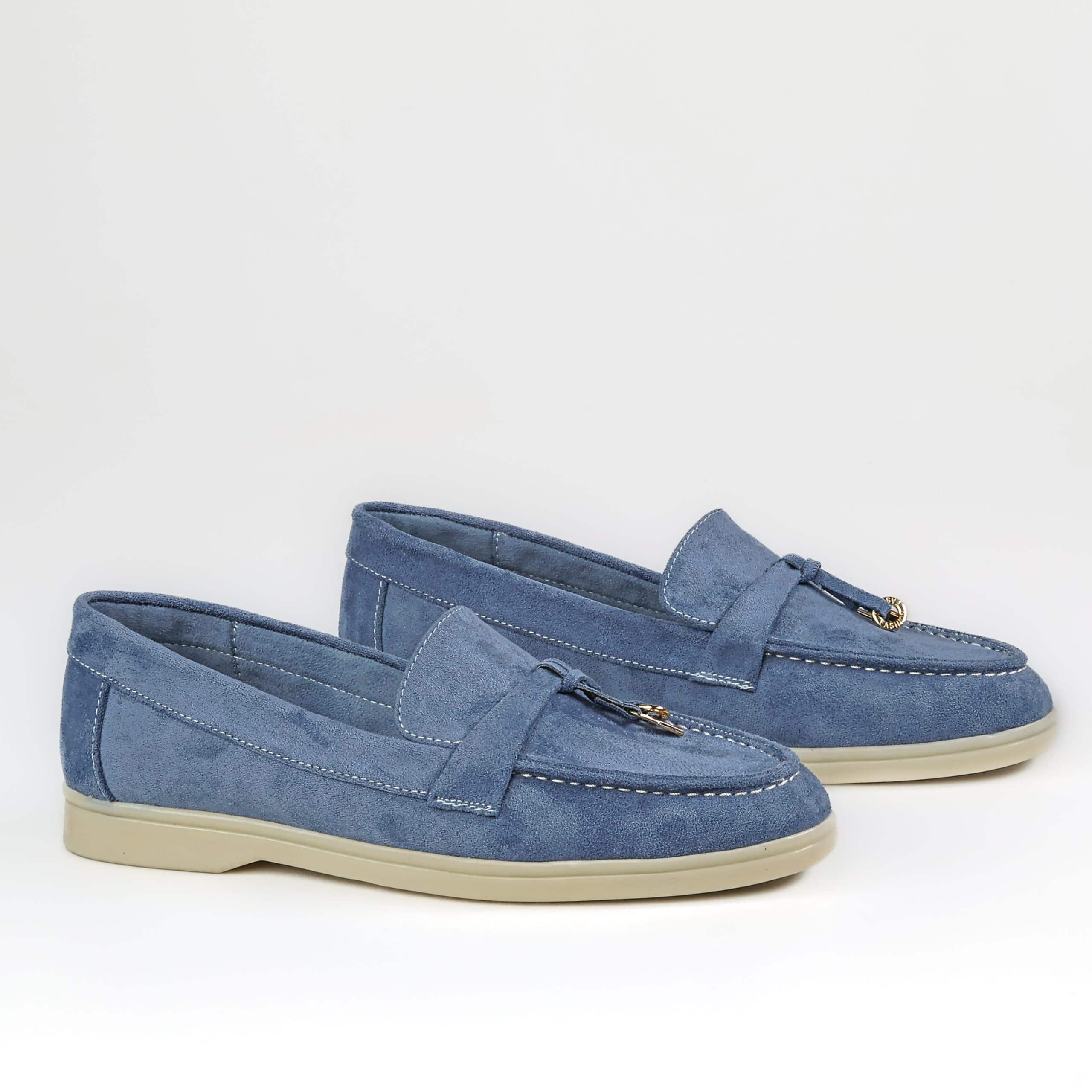 Operette – Mocassins Femmes en Bleu.