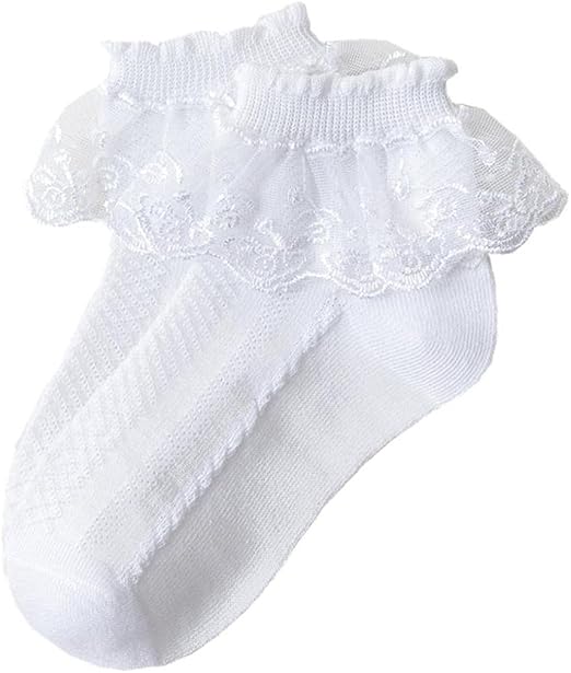 Chaussettes Enfants en Blanc.