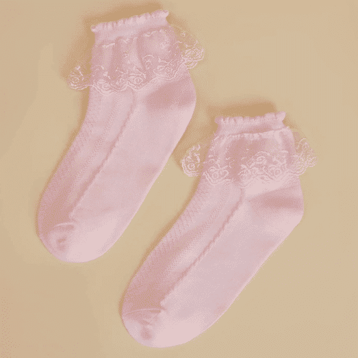 Chaussettes Enfants en Rose.