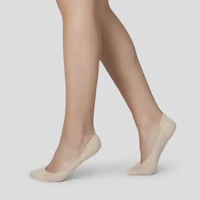 Chaussettes Beige en coton.