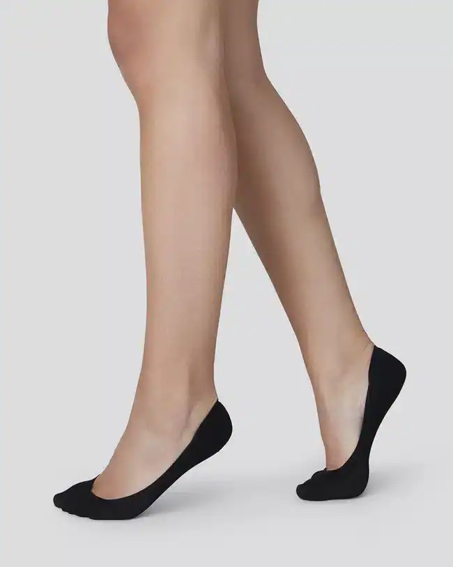Chaussettes Noir en coton.