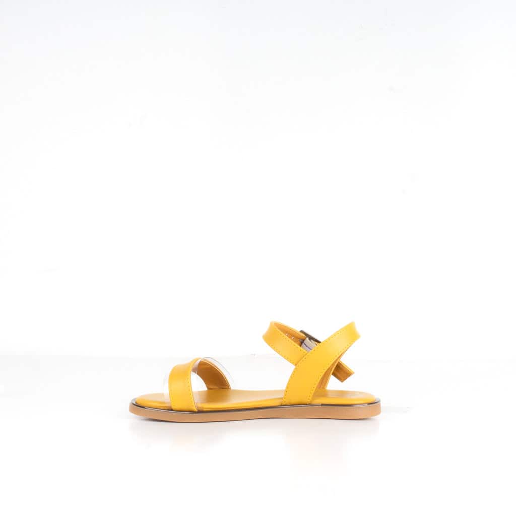 Sweety - Sandales fille - Moutarde.
