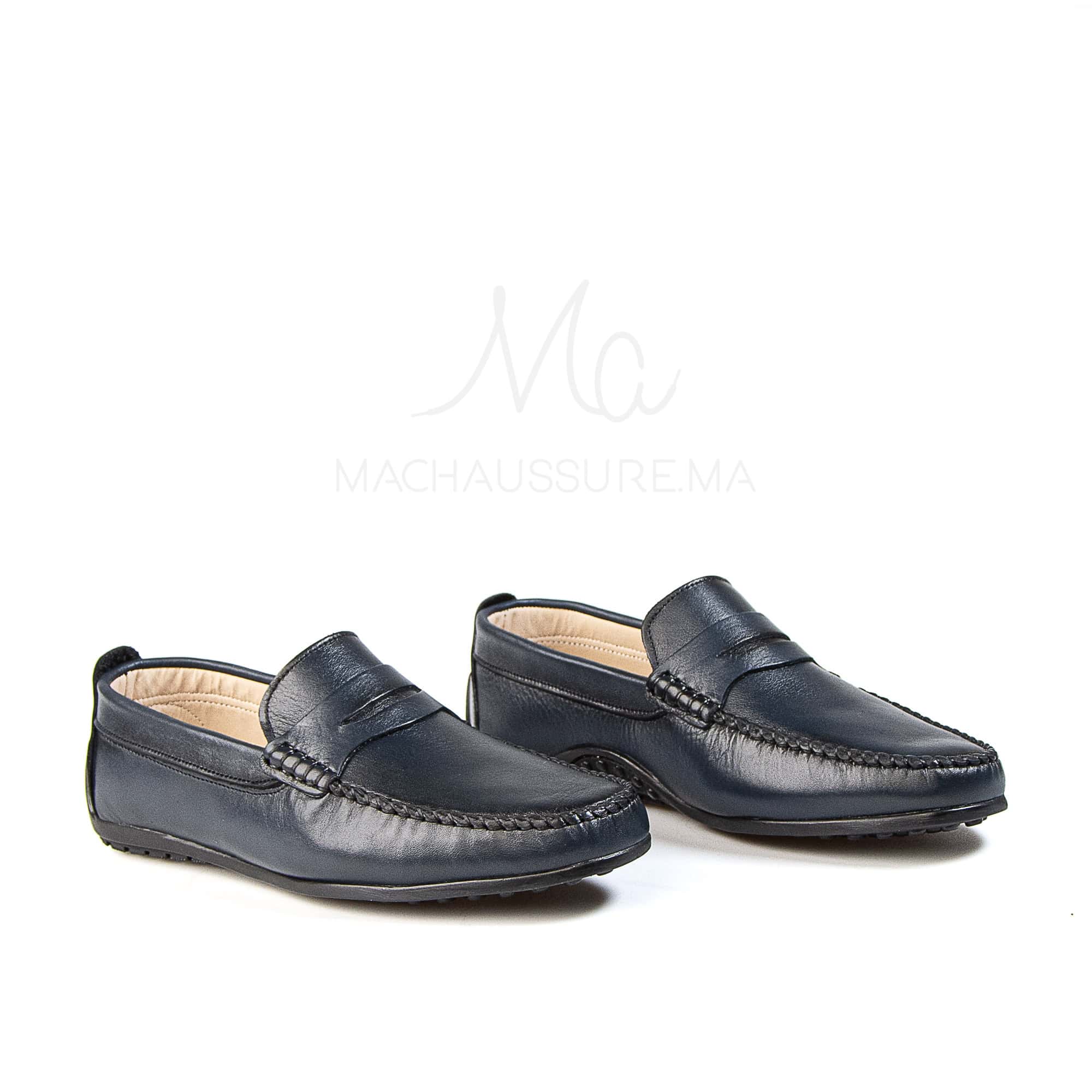 Sobre - Mocassins Homme en Bleu.