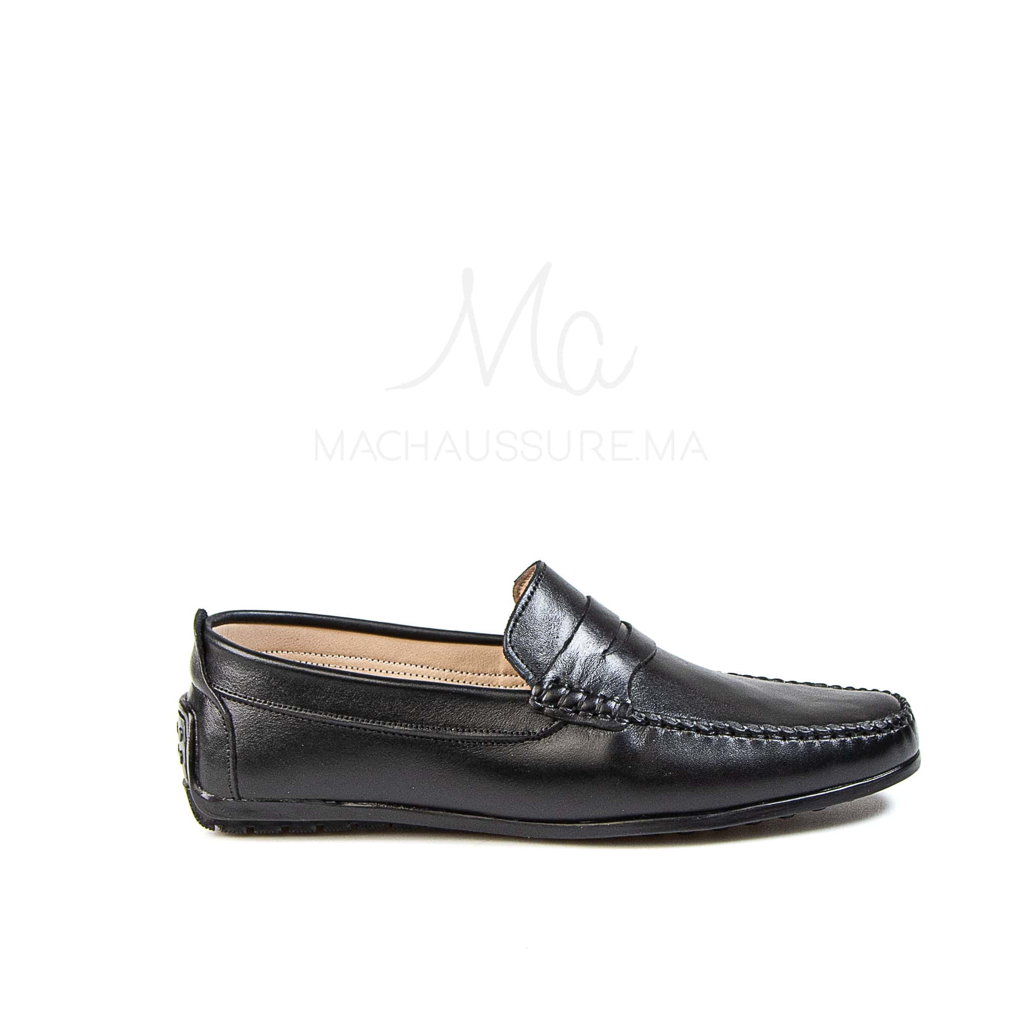 Sobre - Mocassins Homme en Noir.