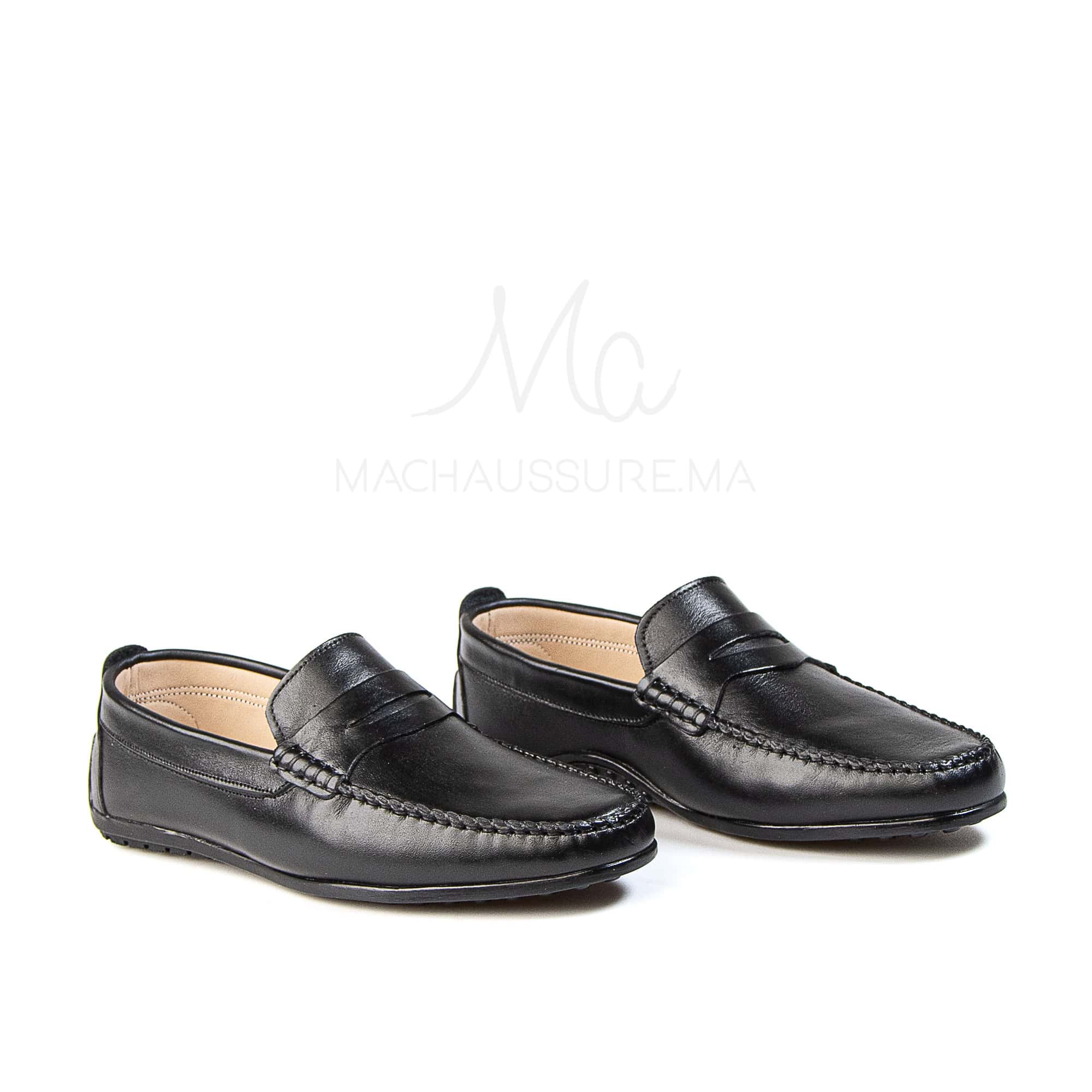Sobre - Mocassins Homme en Noir.