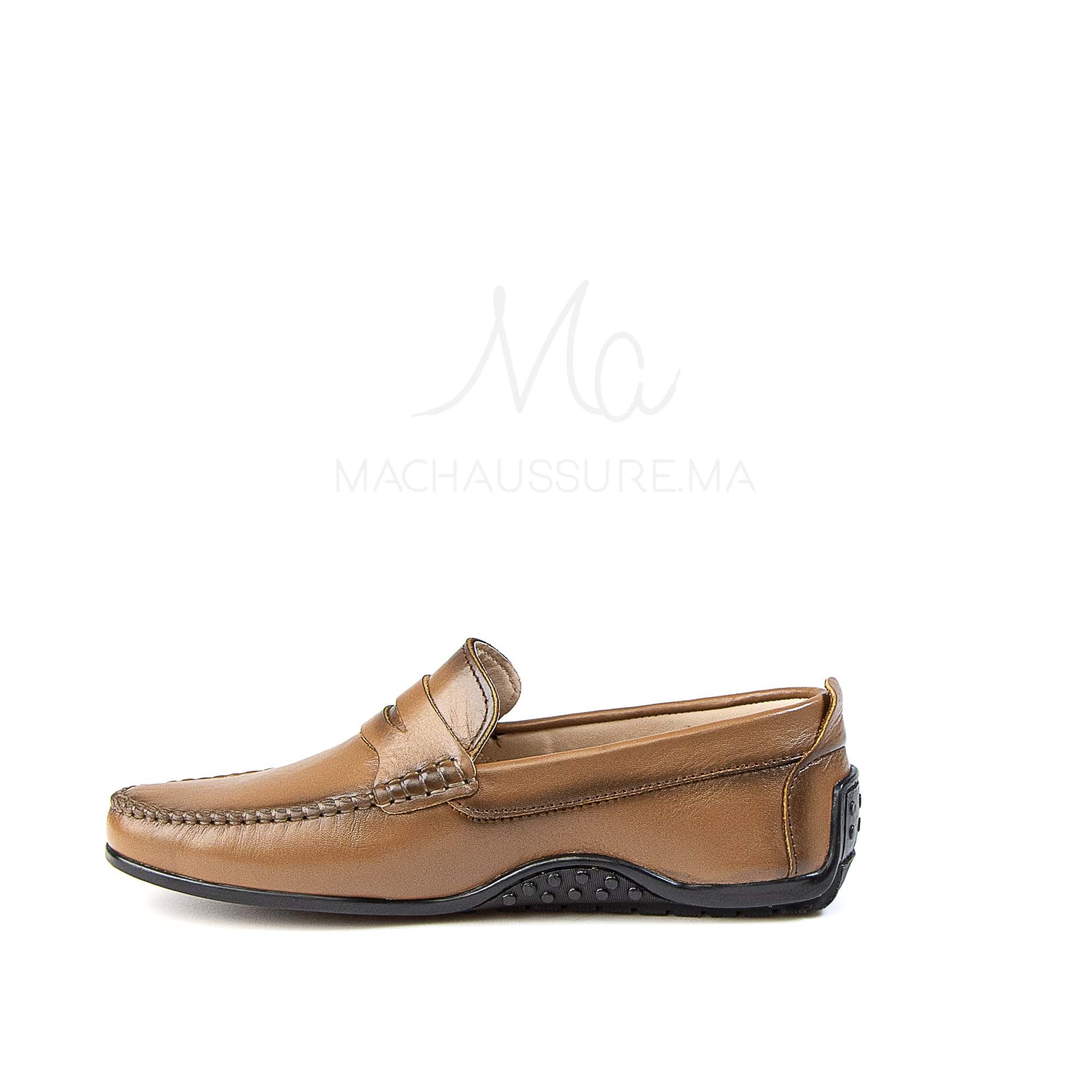 Sobre - Mocassins Homme en Tabac.