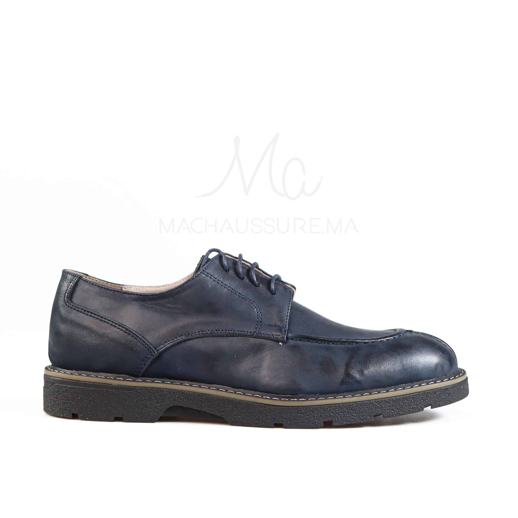 Distinct - Chaussures de ville en Bleumarine.