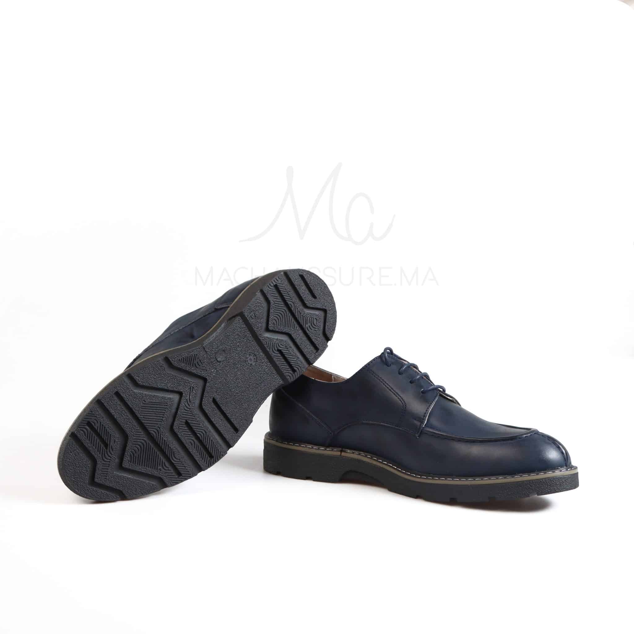 Distinct - Chaussures de ville en Bleumarine.