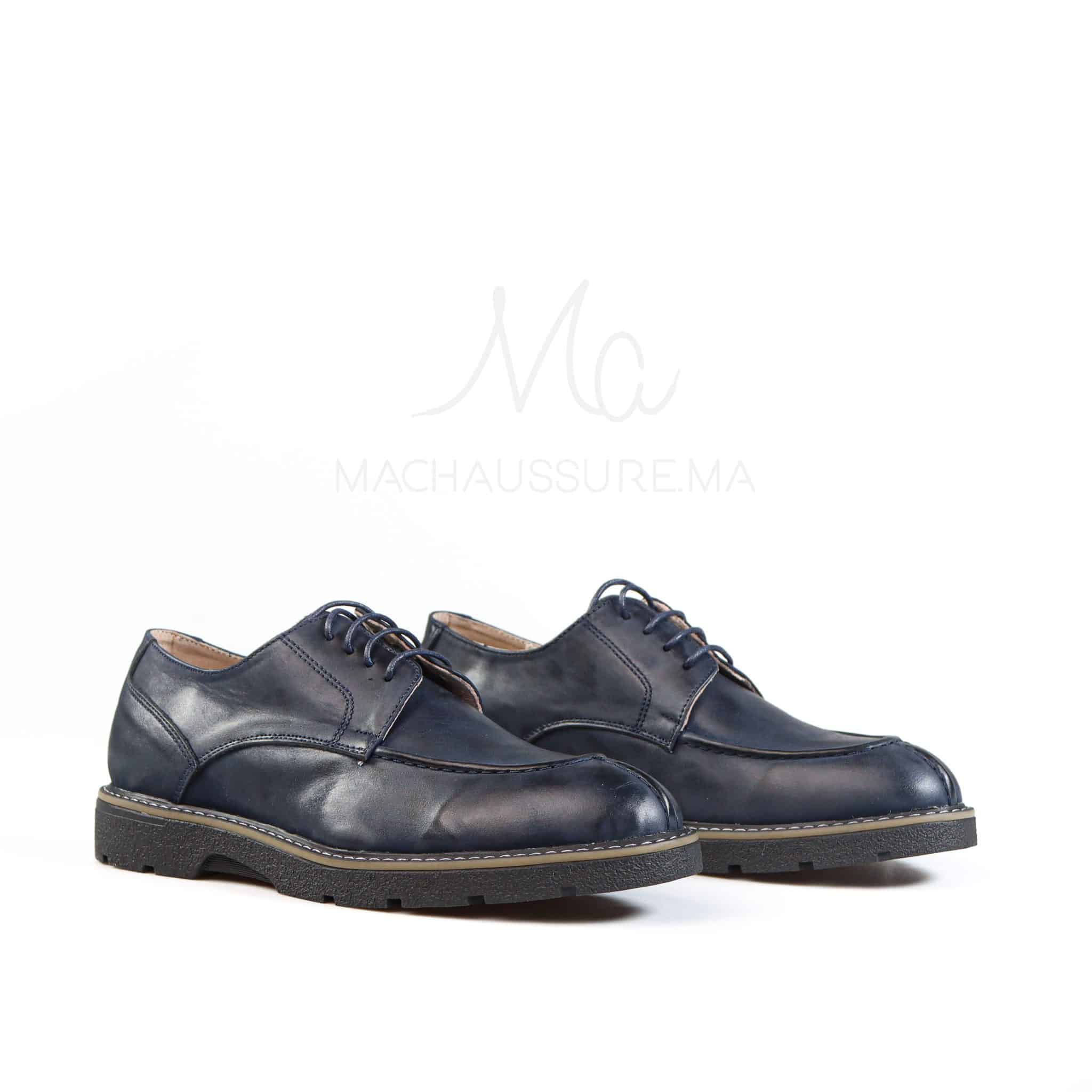 Distinct - Chaussures de ville en Bleumarine.
