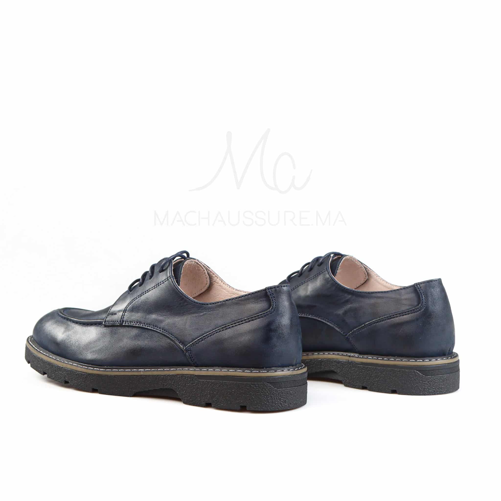 Distinct - Chaussures de ville en Bleumarine.