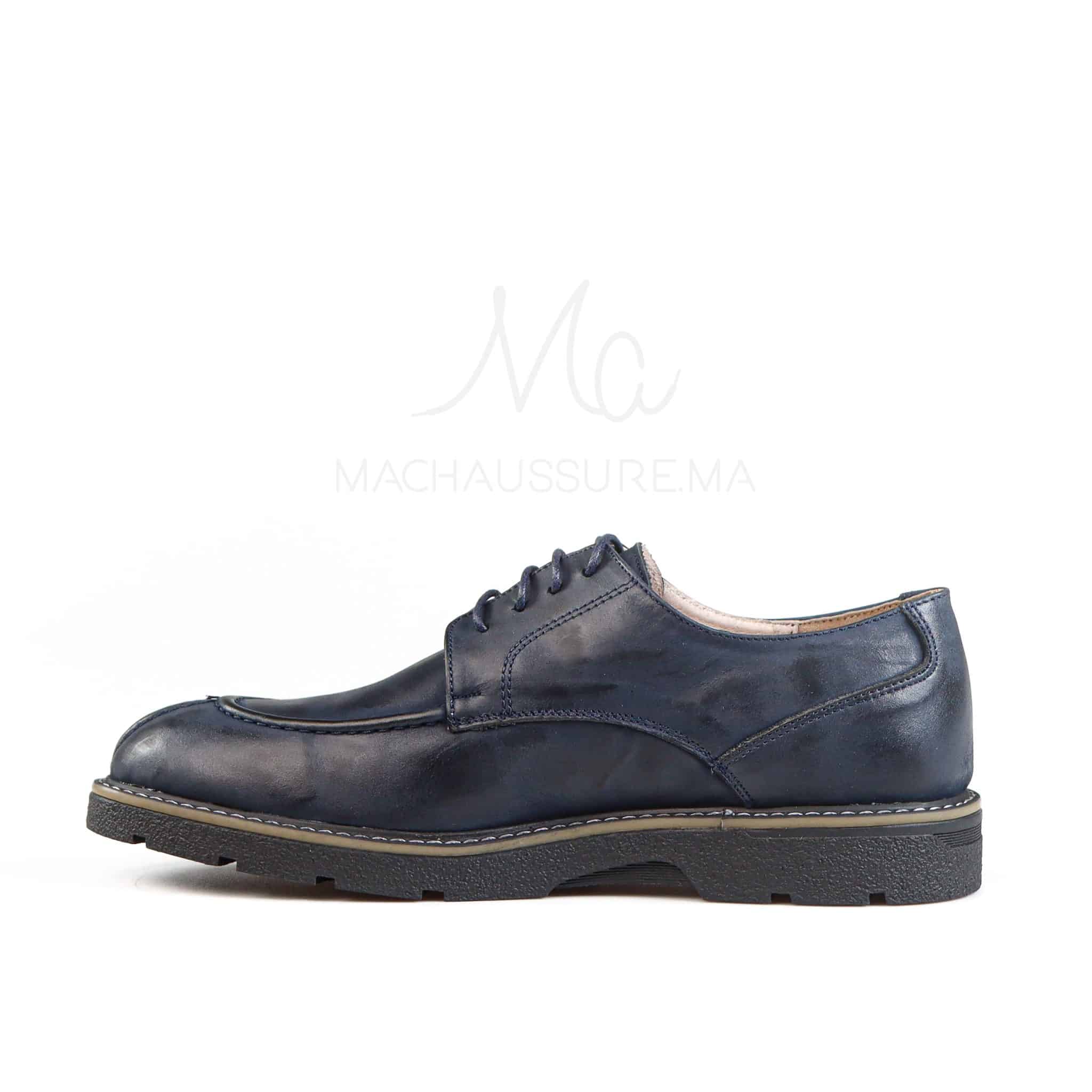 Distinct - Chaussures de ville en Bleumarine.