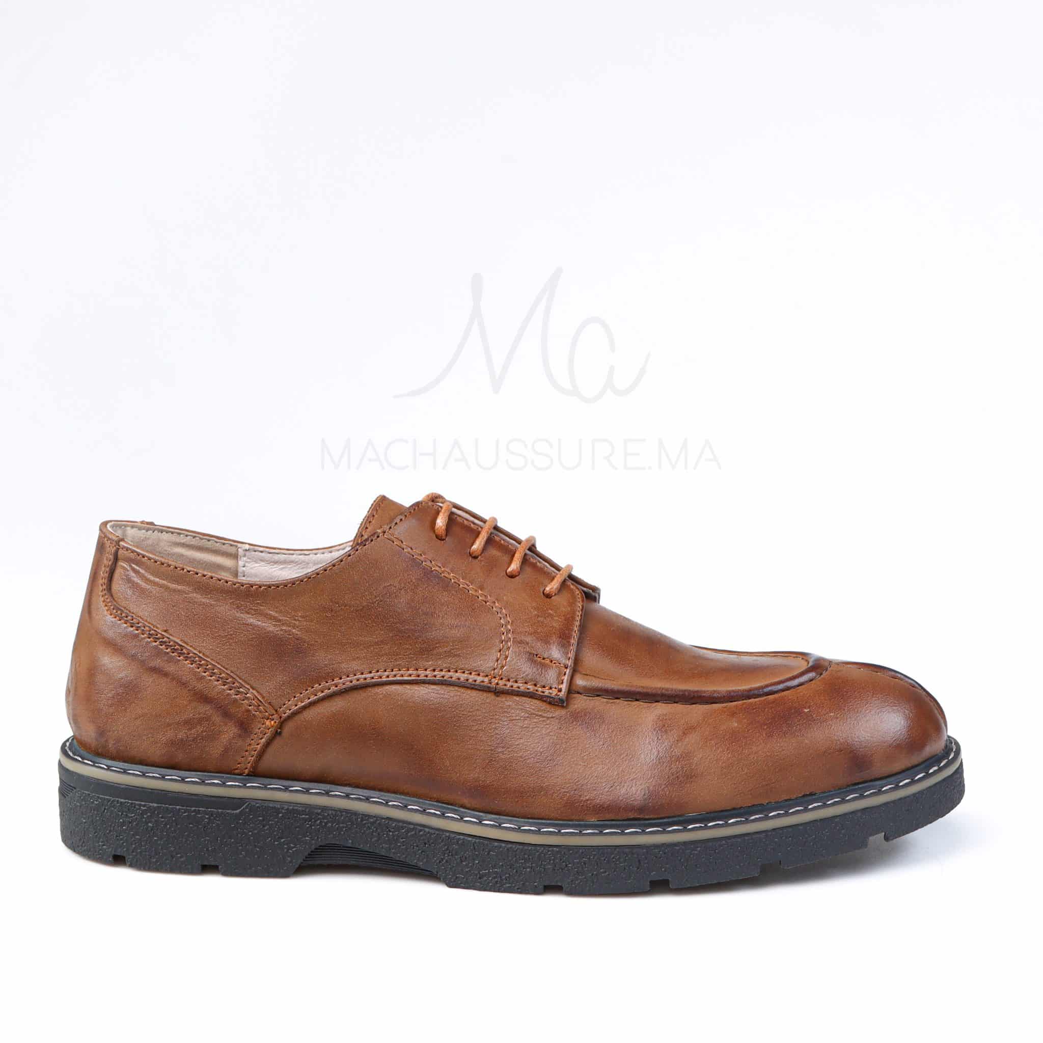 Distinct - Chaussures de ville En Tabac.