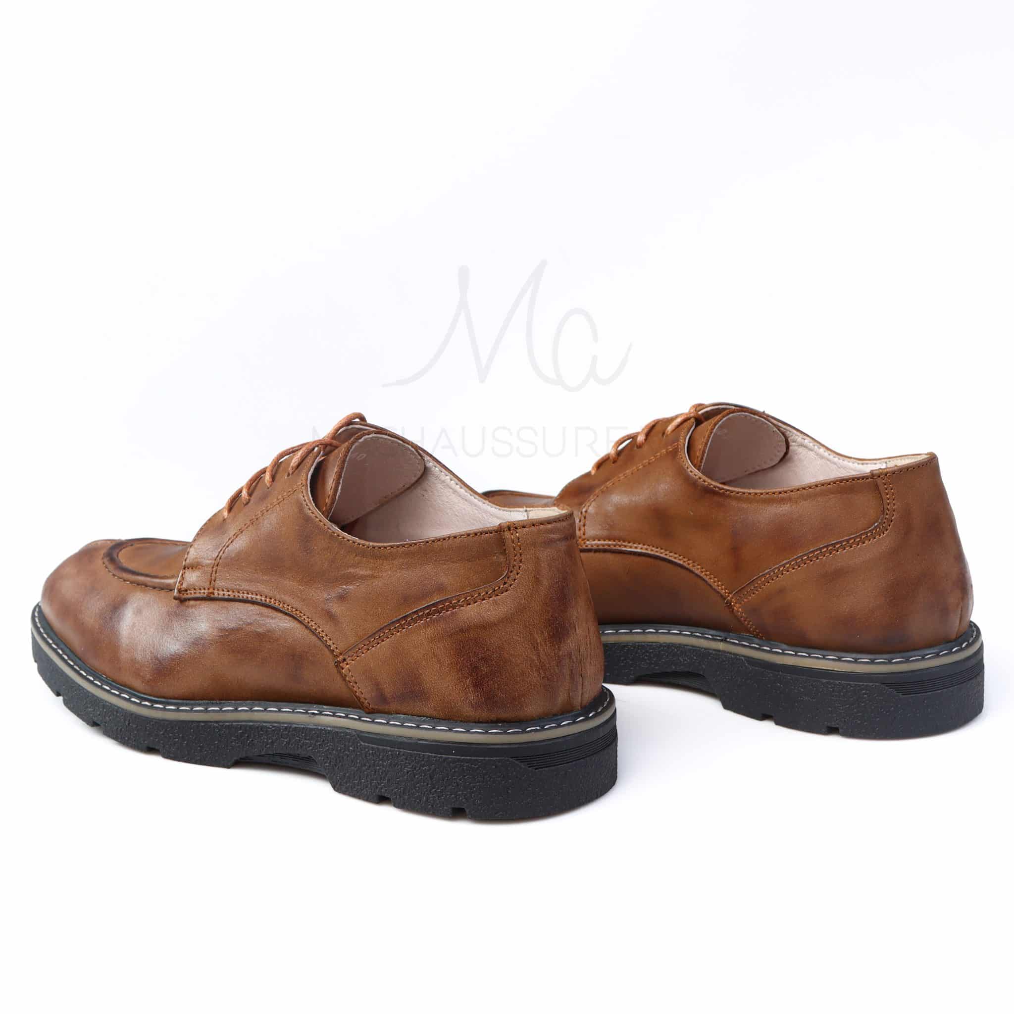 Distinct - Chaussures de ville En Tabac.