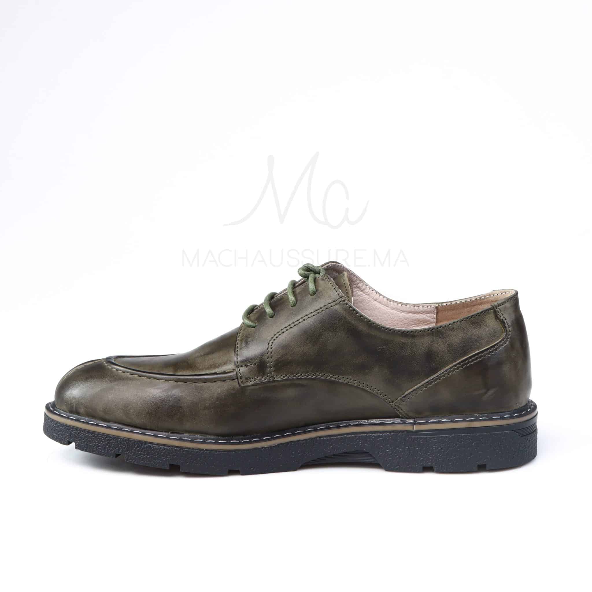 Distinct - Chaussures de ville en Vert.