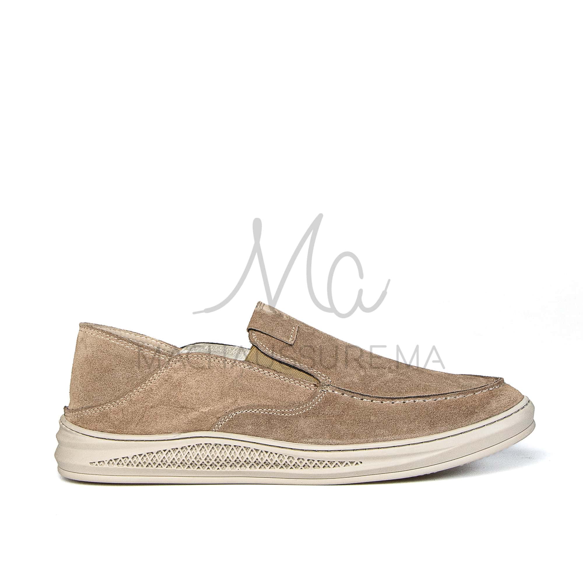 Versal - Mocassins Homme en Beige.