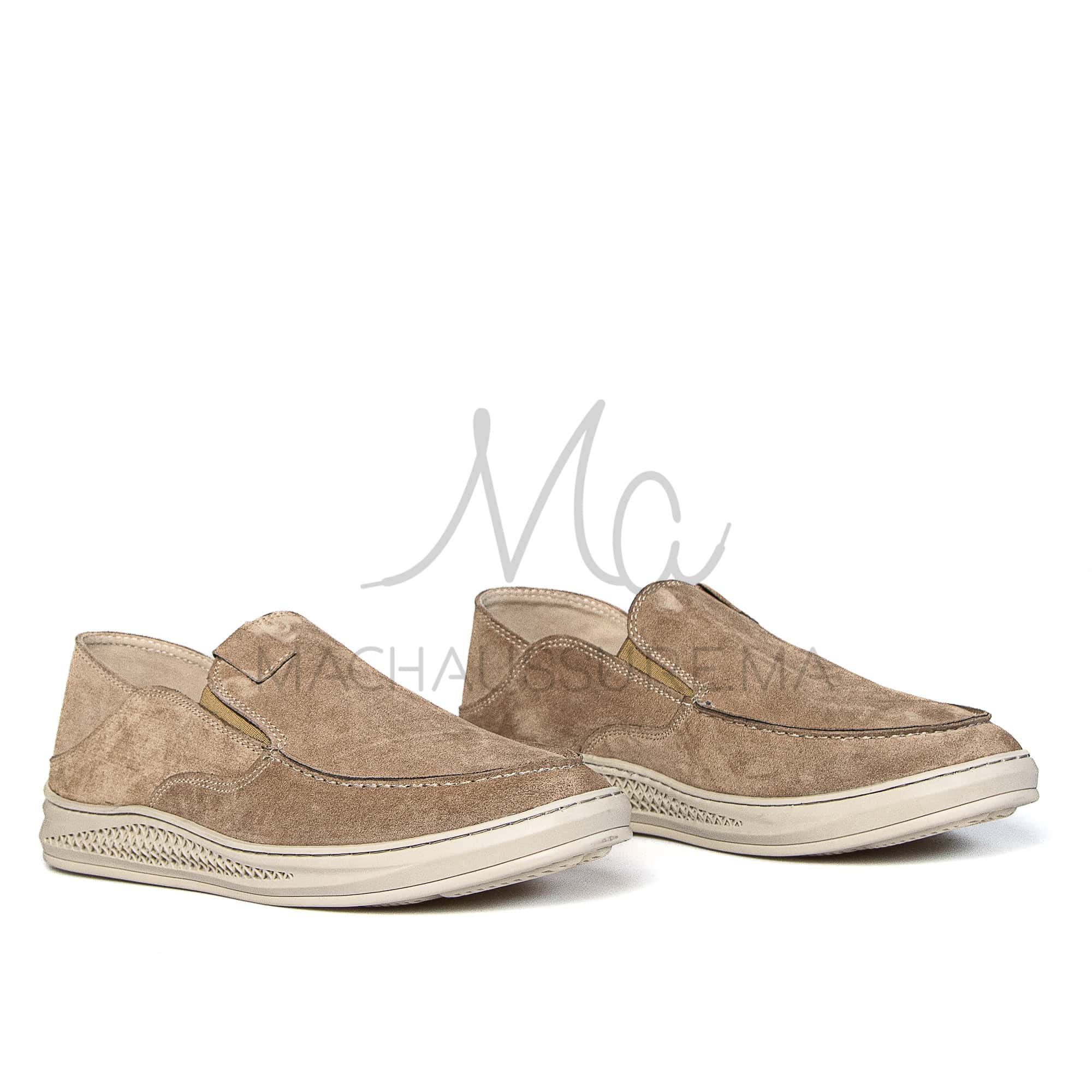 Versal - Mocassins Homme en Beige.