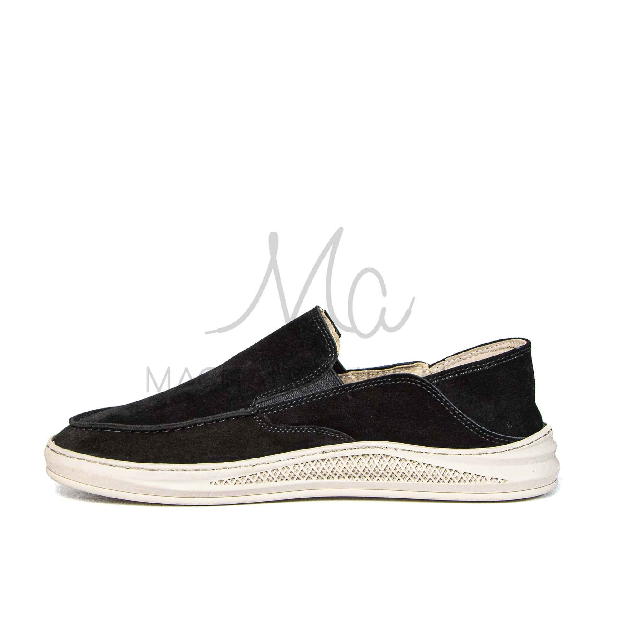 Versal - Mocassins Homme en Noir.
