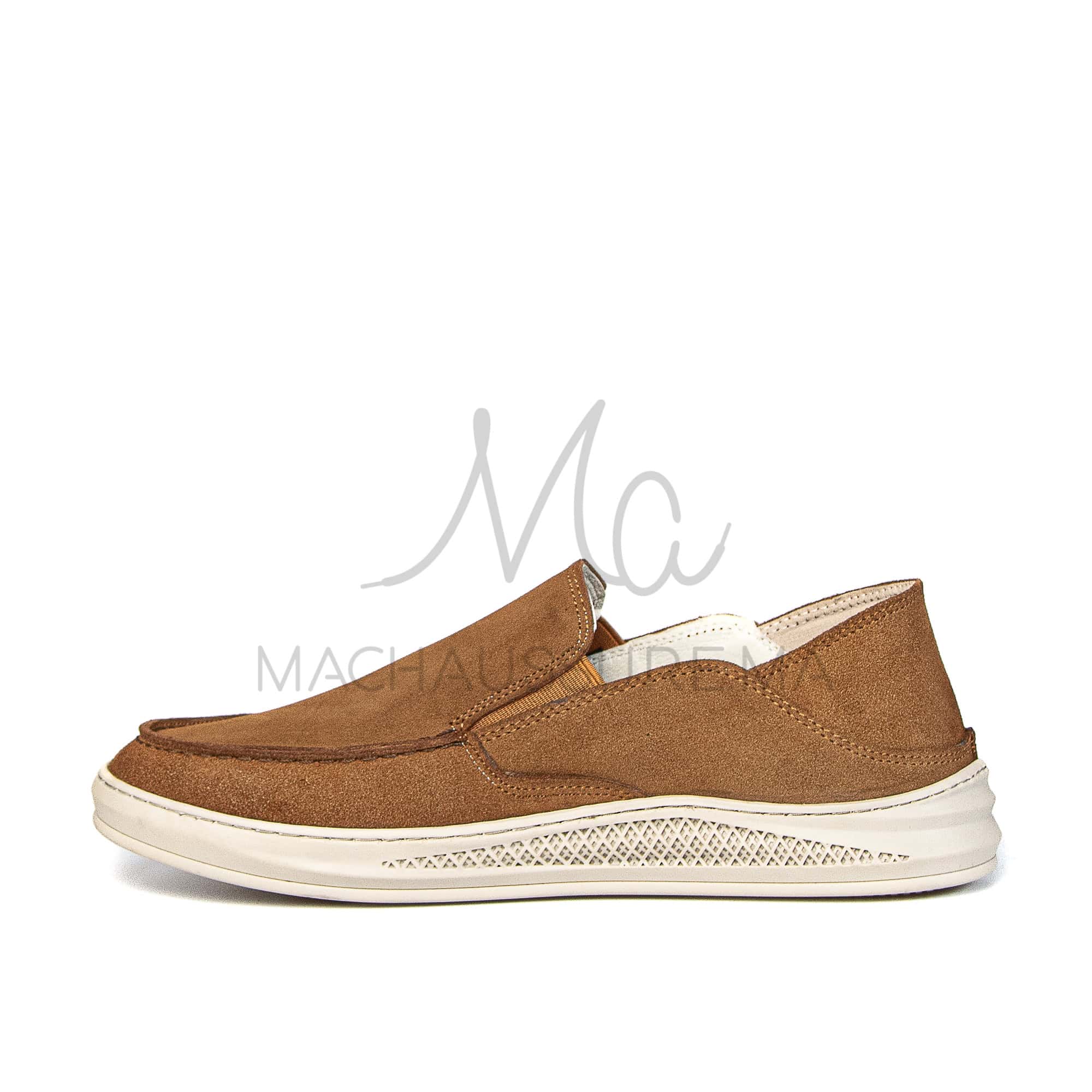 Versal - Mocassins Homme en Tabac.