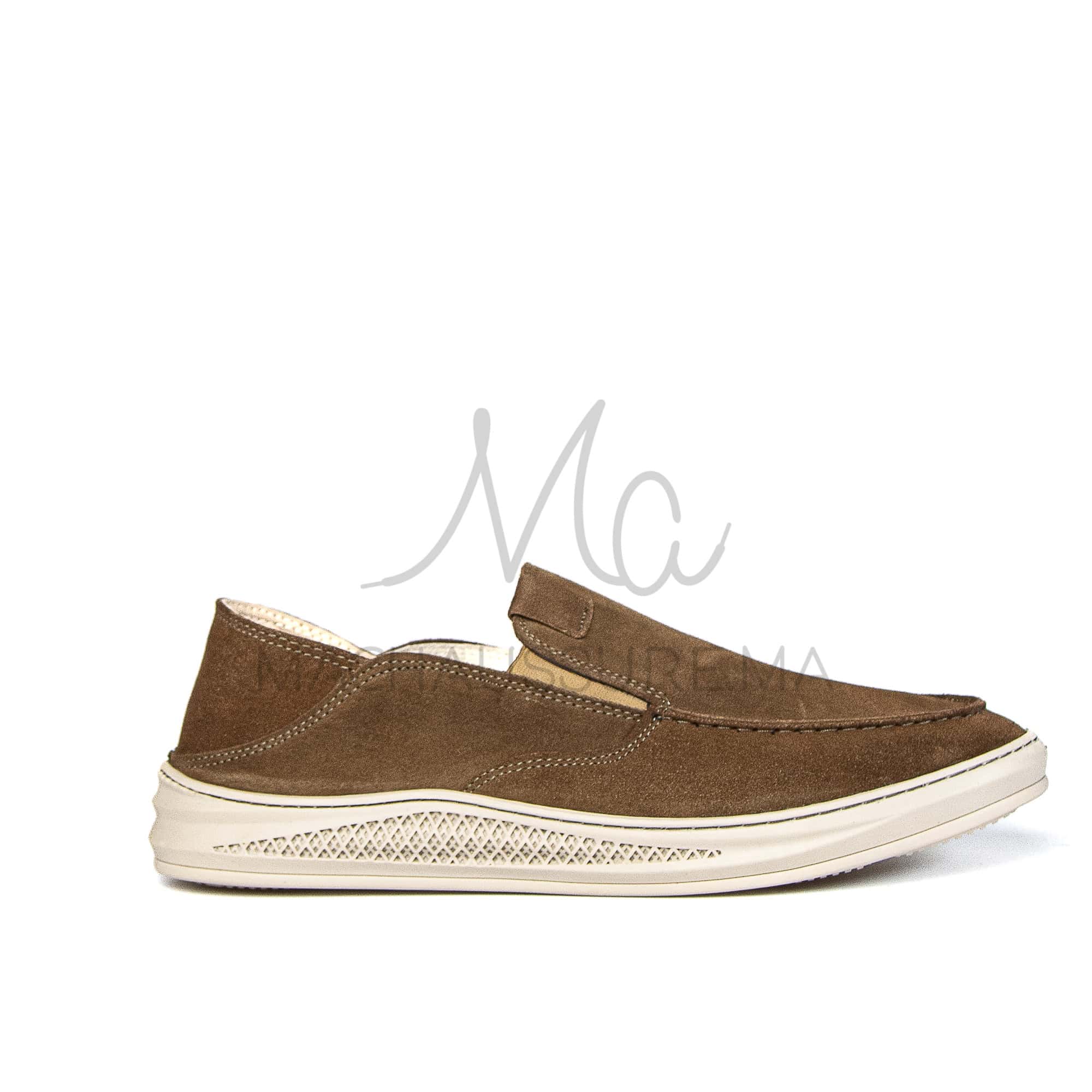 Versal - Mocassins Homme en Vert.