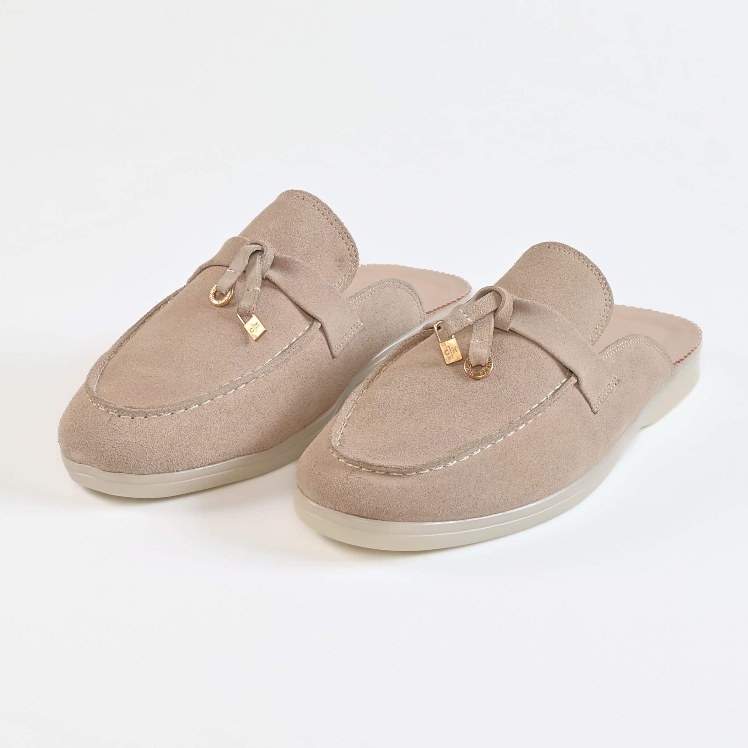 Nomad – Mules Hommes en Beige.