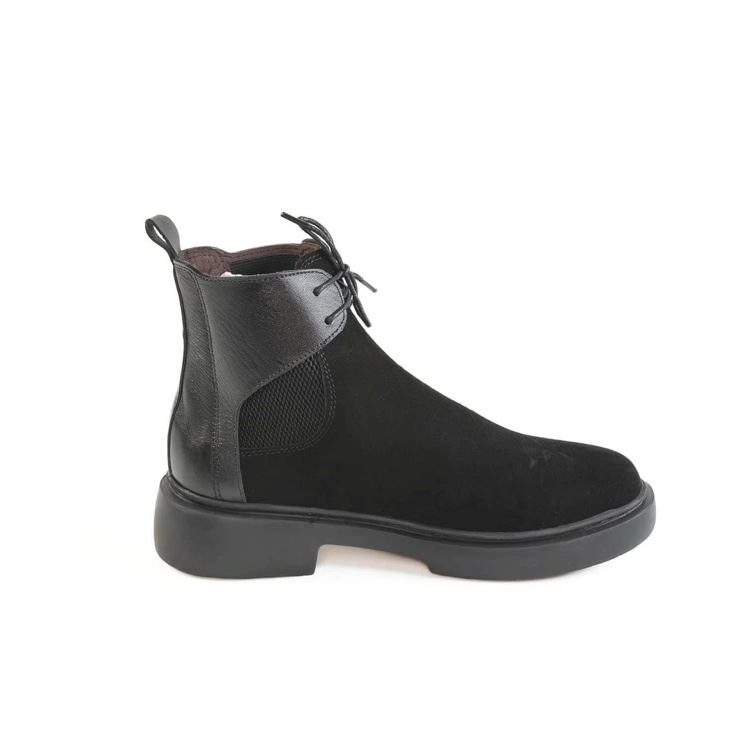 GARRIX – Boots Hommes Cuir en Noir.