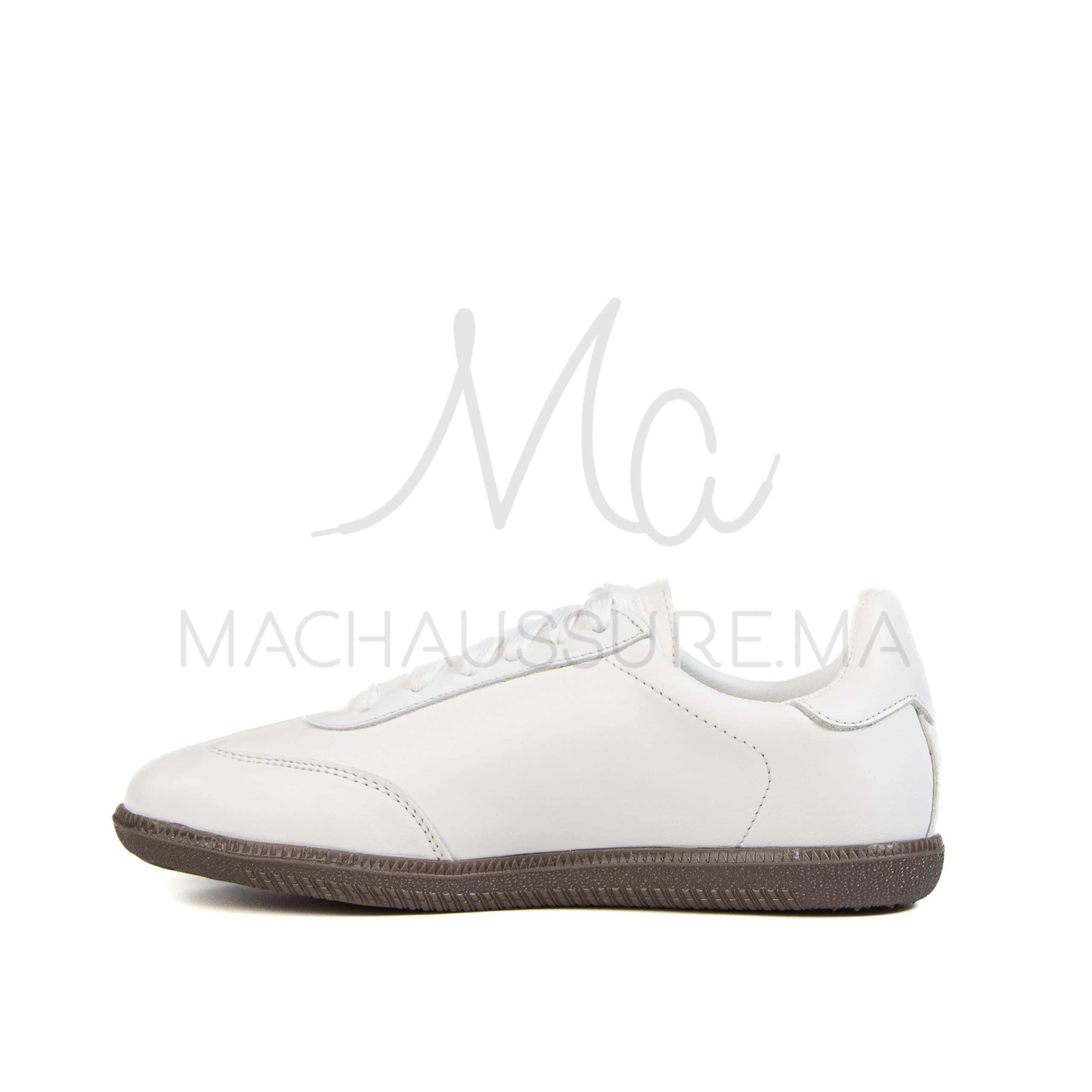 Maghreb – Baskets Unisex en Blanc.
