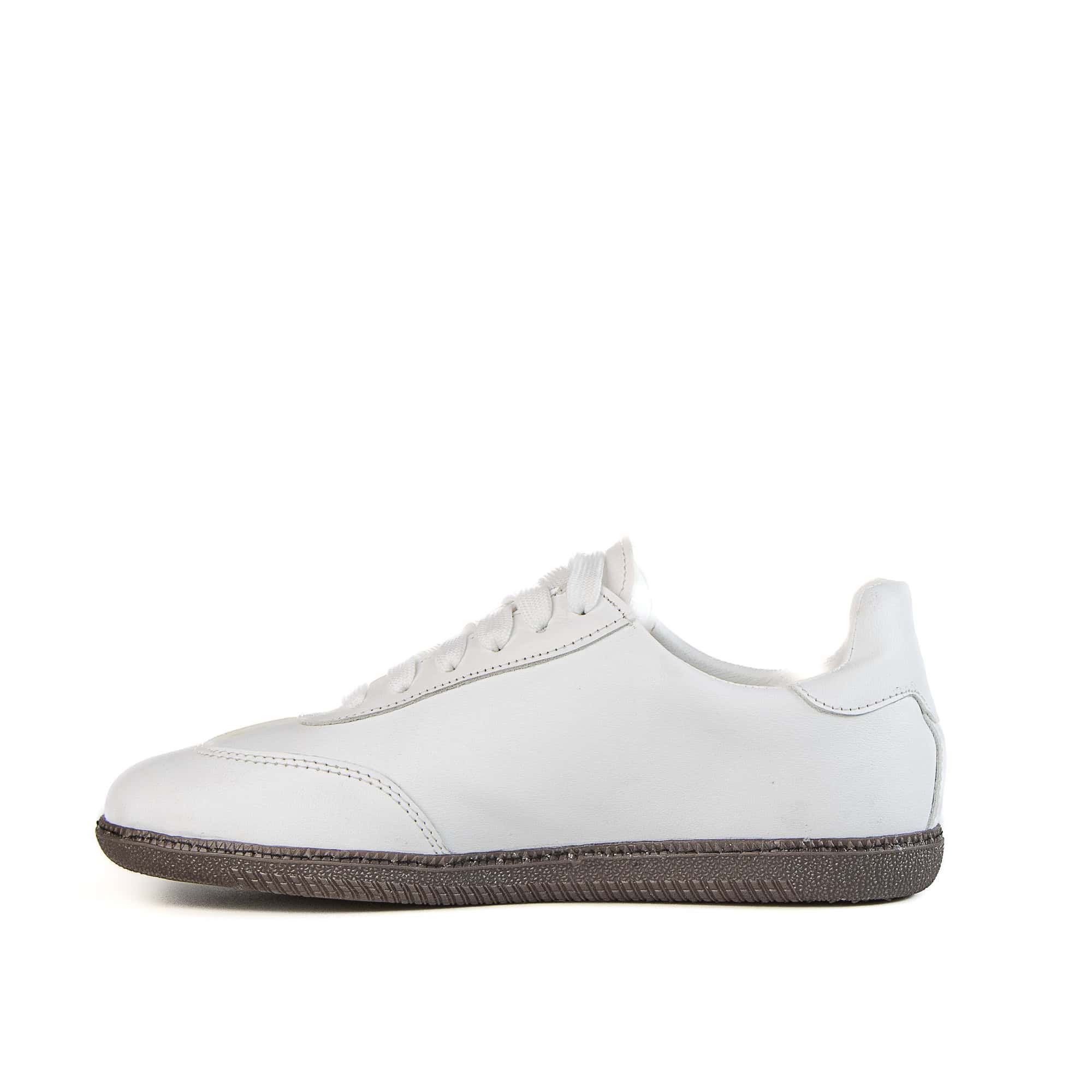 Lion Step– Baskets Unisex en Blanc.