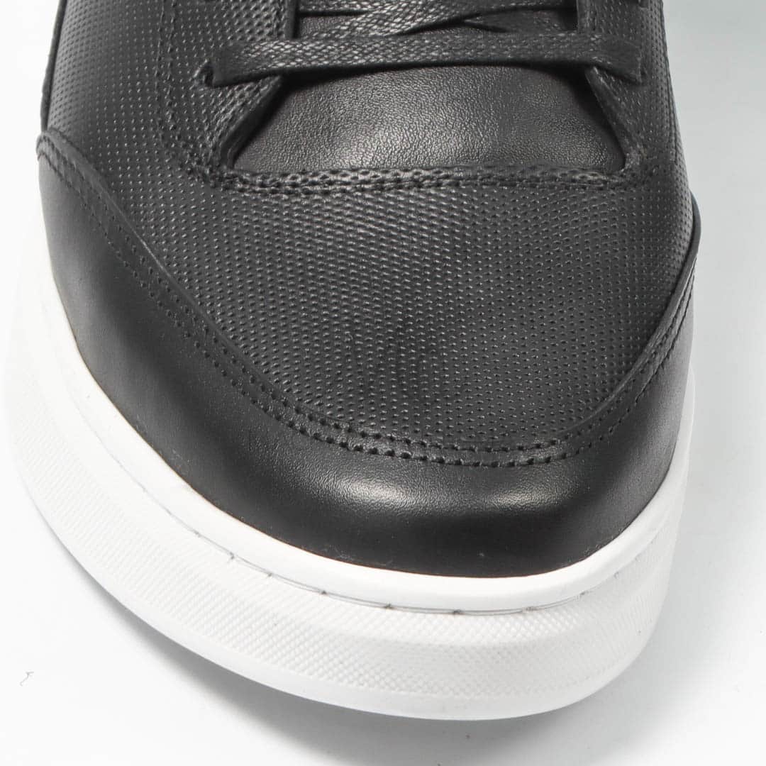 Move - Baskets basses Hommes 100% Cuir – Noir.