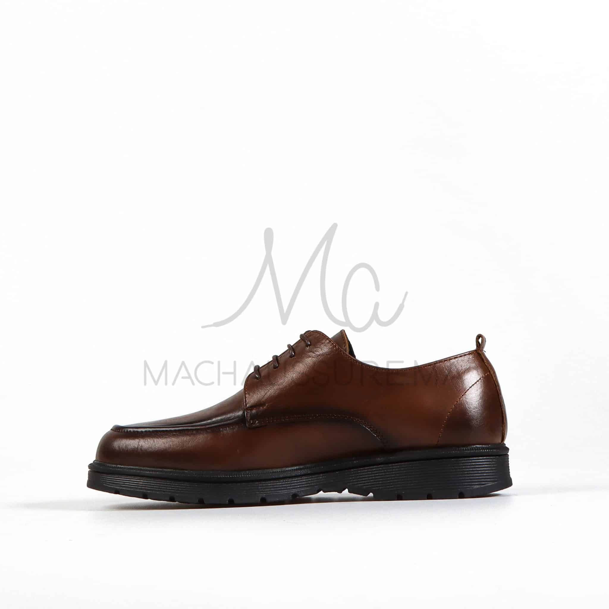 CityStep – Chaussures de ville Cuir en Tabac.