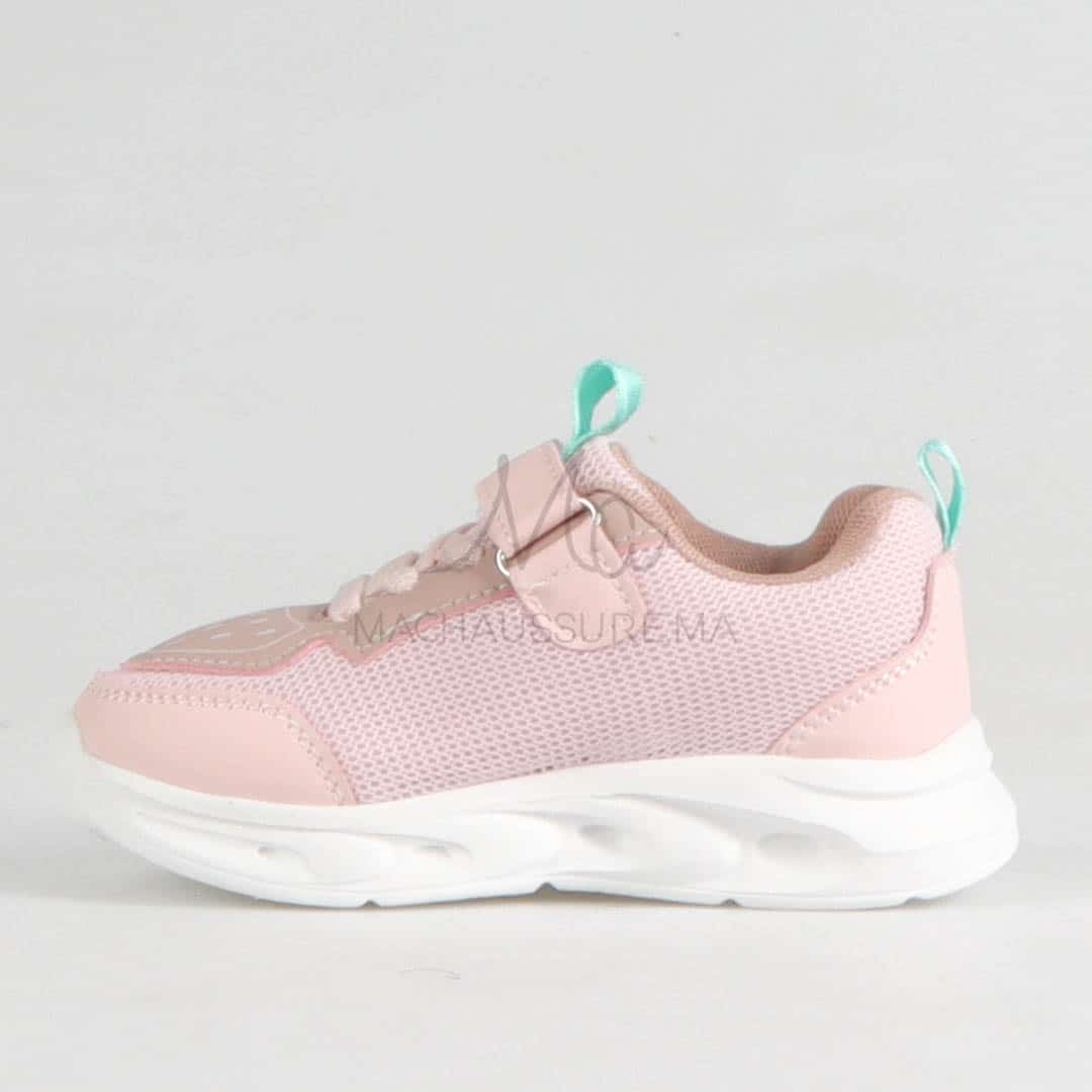 Tovy - Baskets pour Fille en Rose.