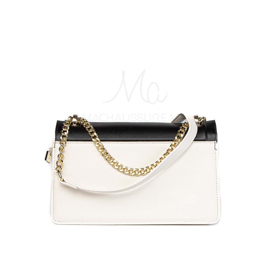 Sacra – Sac à main en Beige-Noir.