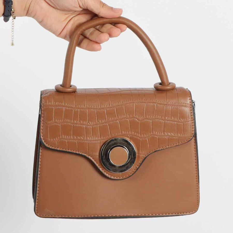 VIE - Sac à main en Tabac.