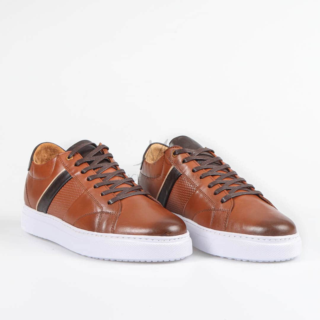 PATRICK Ulta Comfy - Baskets Hommes - Tabac.