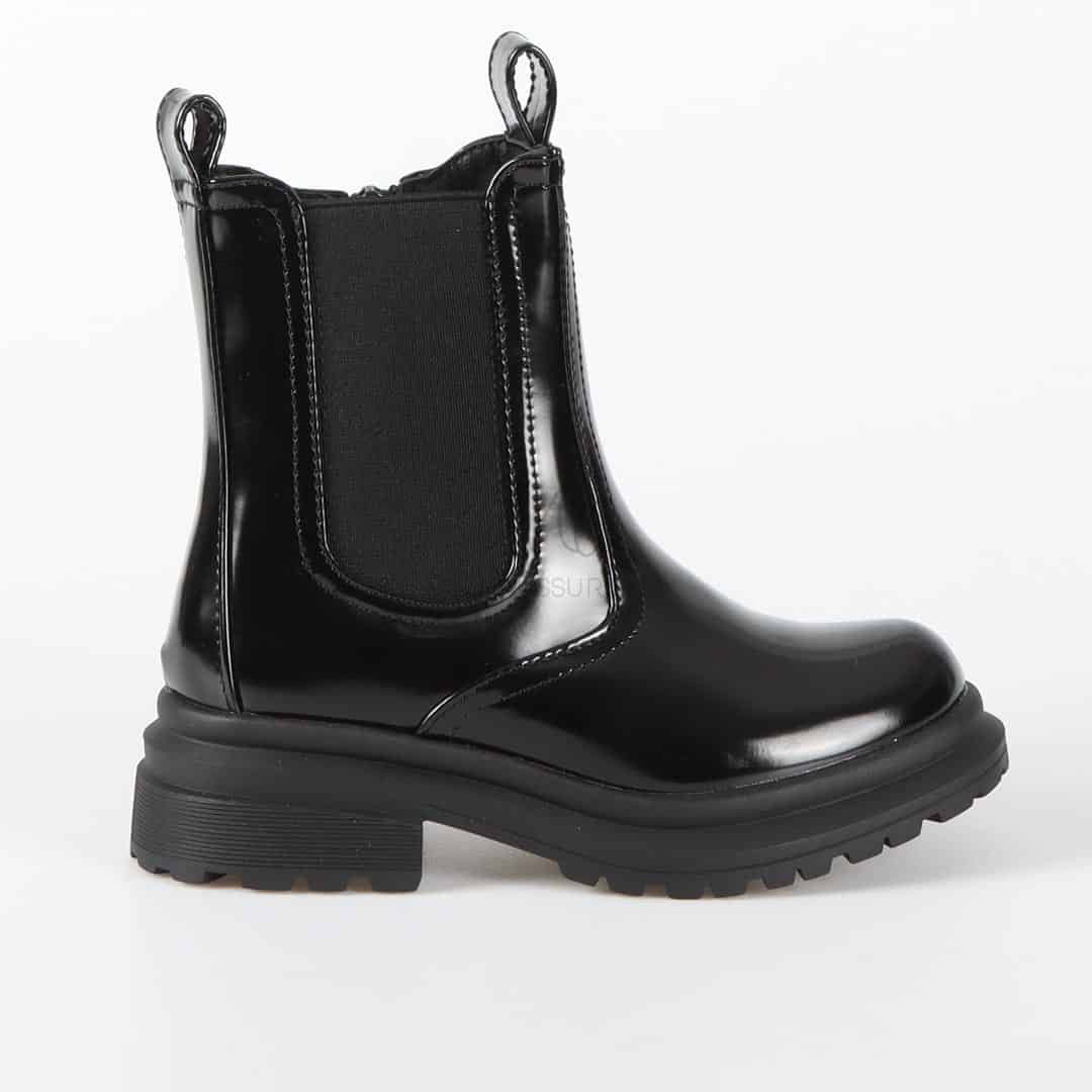 ELENA - Bottines à talon en Noir.