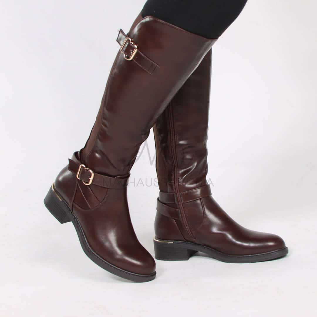 Allure – Bottes Femmes en Marron.
