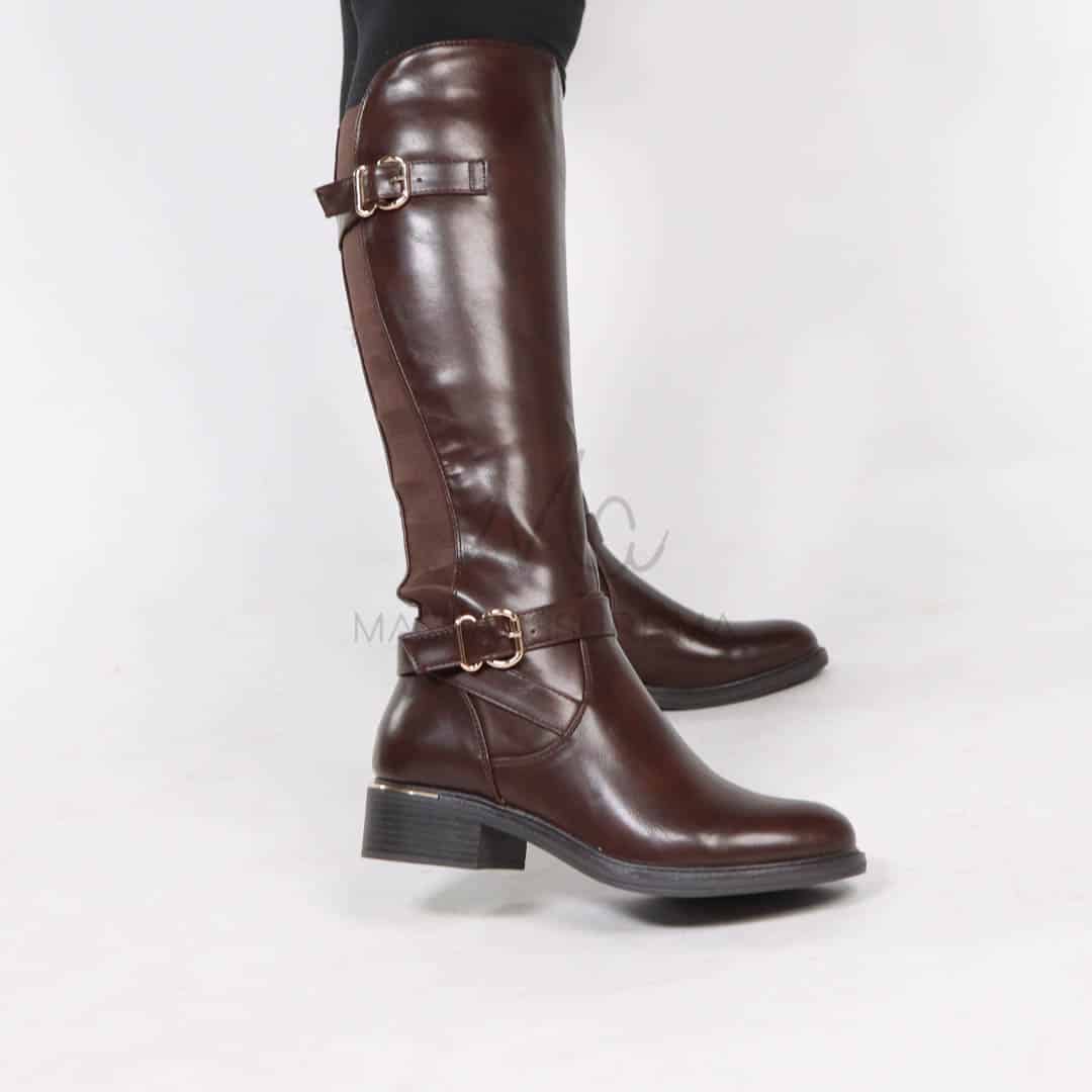 Allure – Bottes Femmes en Marron.