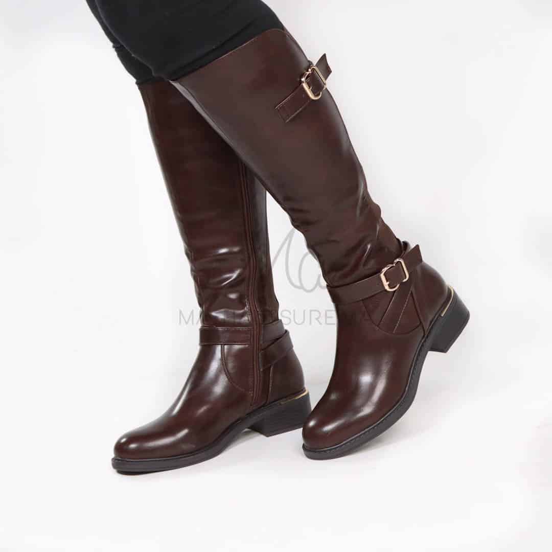 Allure – Bottes Femmes en Marron.
